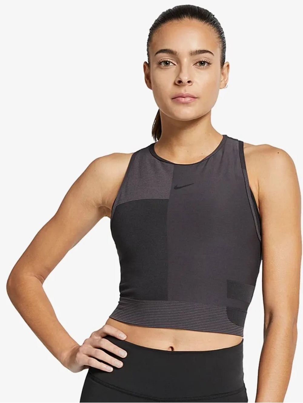 Nike Pro HyperCool Tank Black/Grey